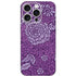 Radiant Orchid Floral iPhone 16 Pro Skin